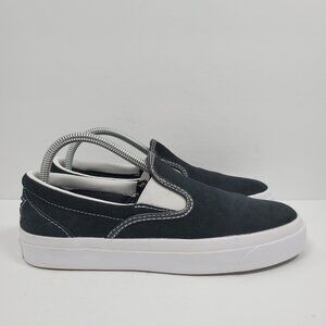 Converse Cons One Star CC Pro Slip On Black White Shoes US Sz Men's 6 Wo's 7.5